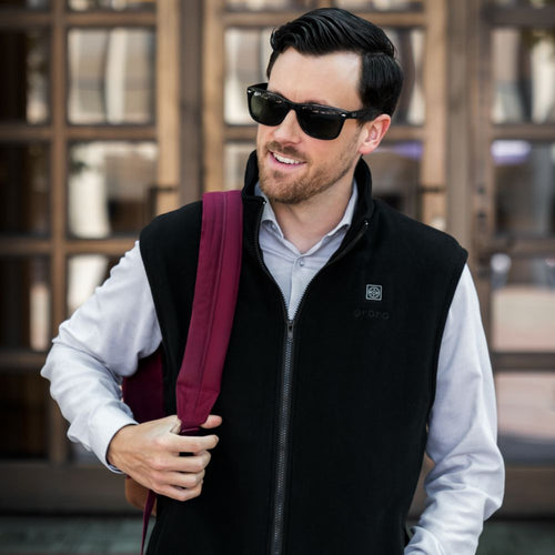 Men's Heated Fleece Vest