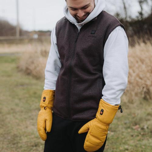 Men's Heated Fleece Vest