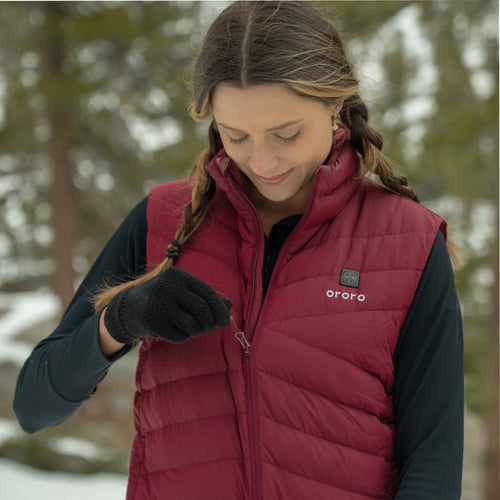 Women's Heated Lightweight Down Vest