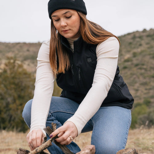 Women's Heated Softshell Vest