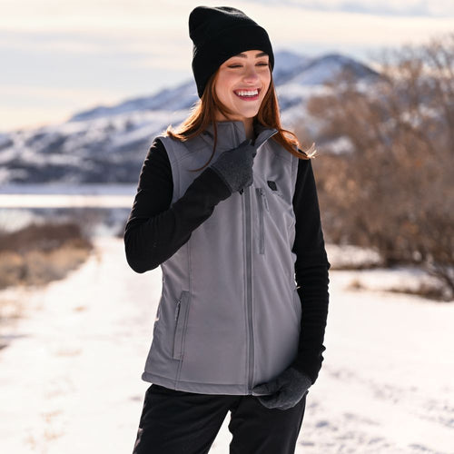 Women's Heated Softshell Vest