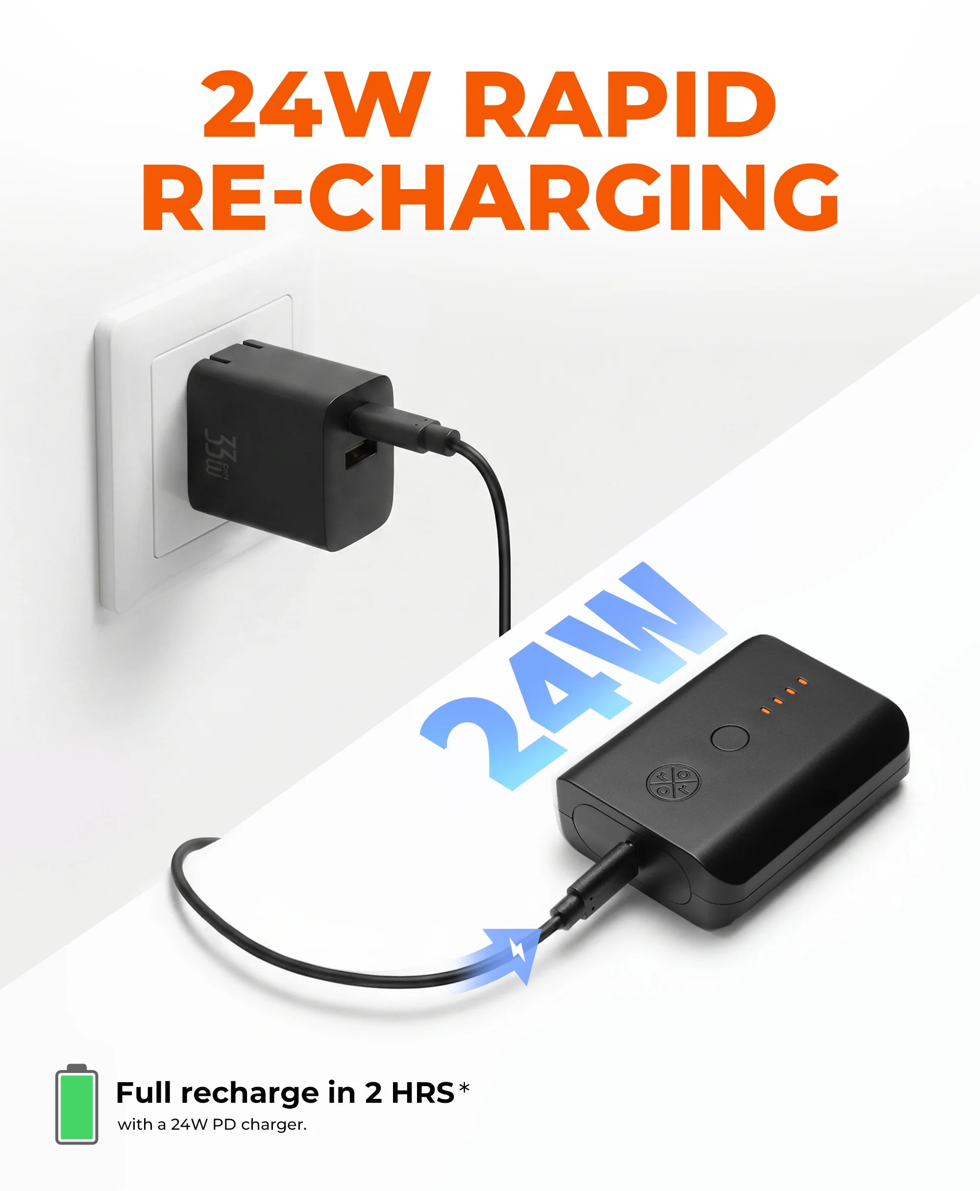 PD 5K Rechargeable Battery (5075 mAh, USB-C), Thumbnail 4