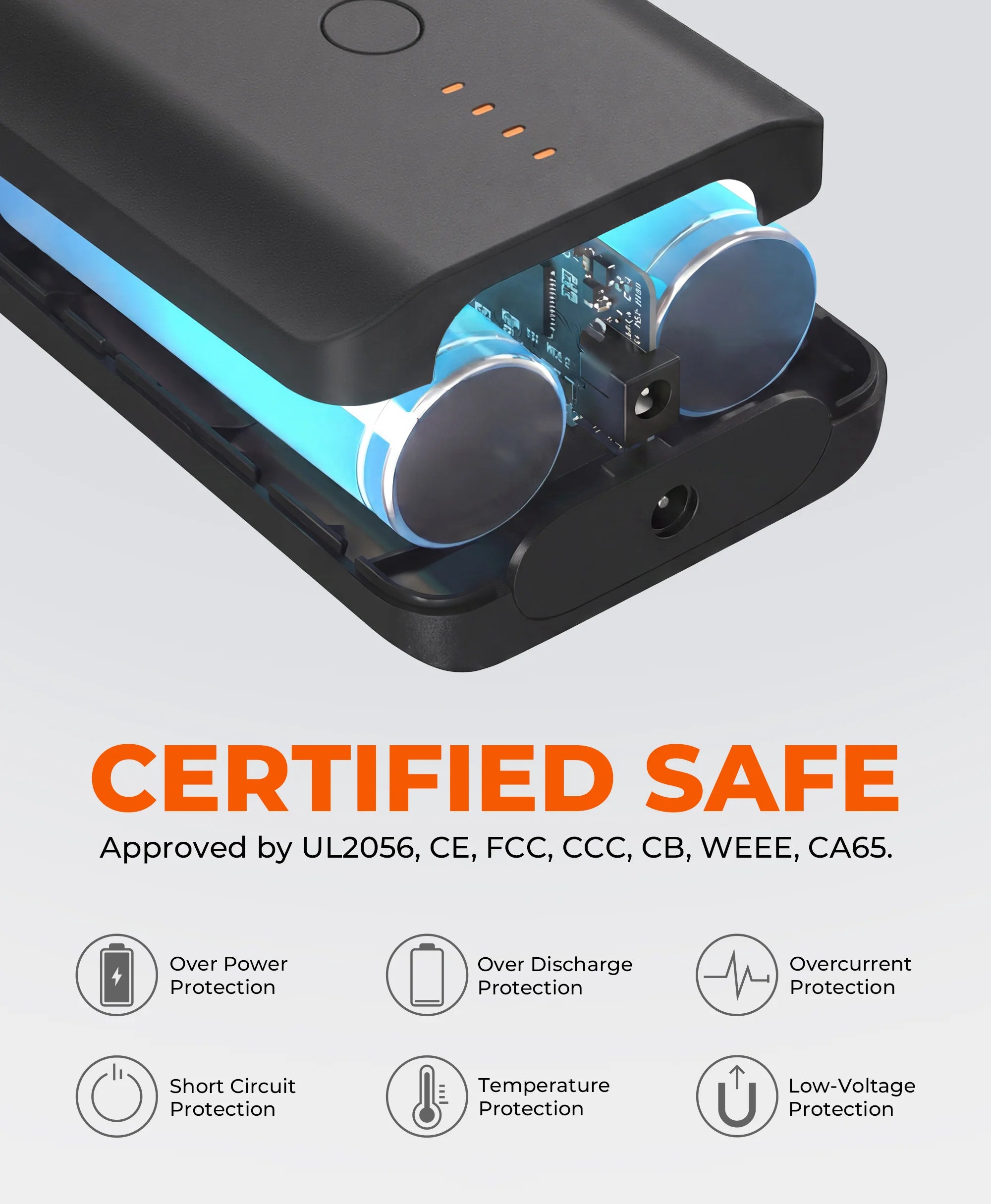 PD 5K Rechargeable Battery (5075 mAh, USB-C), Thumbnail 5