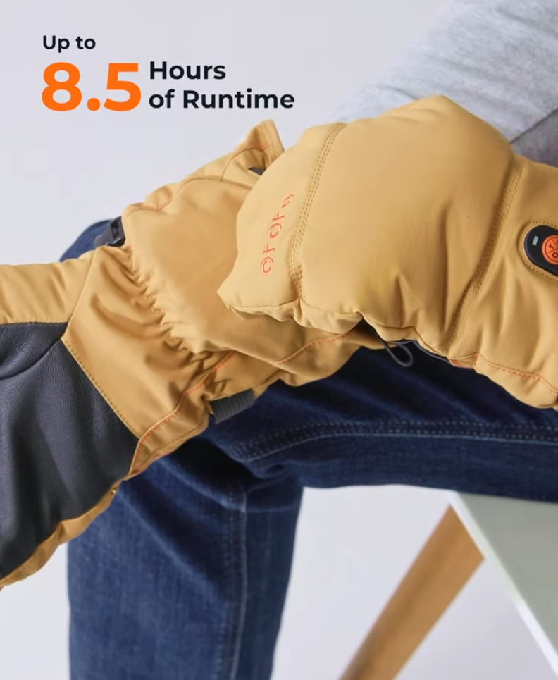 Amsterdam Heated Mittens 2.0 - New Colours, Thumbnail 3