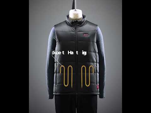 ororo SureWarm® Men's 7-Zone Dual-Control Classic Pro Heated Vest (Lower Back Heating)