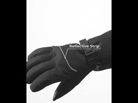"Buffalo" Heated Gloves - Black