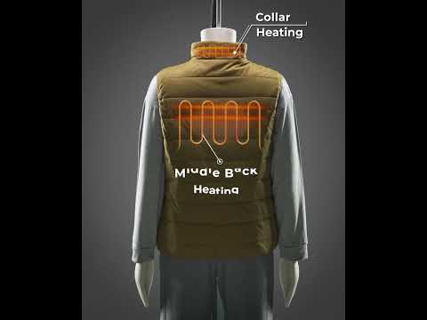 Kids' 4-Zone Classic Heated Gilet
