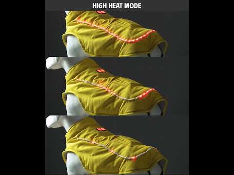 Koldpwoof 4-Zone Heated Dog Vest w/ LED Lights, Thumbnail 5