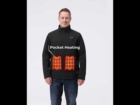 Maverick SureWarm® Men's 6-Zone Dual-Control Heated Softshell Jacket, Gallery 3