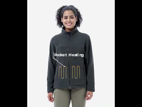 River Ridge Women's  3-in-1 Heated Jacket with Fleece Liner, Thumbnail 12