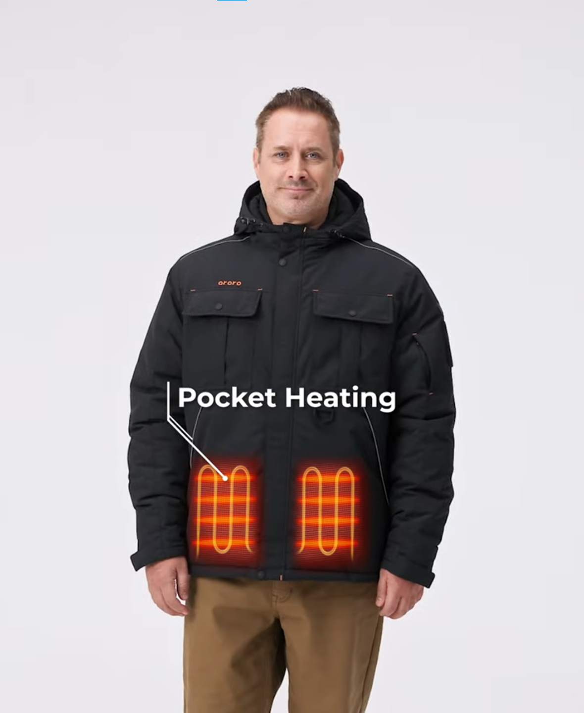 (Open-box) Missoula SureWarm® Men's 6-Zone Dual-Control Dual-Source Heated Jacket, Thumbnail 4