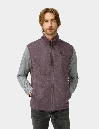 Men's Heated Fleece Vest