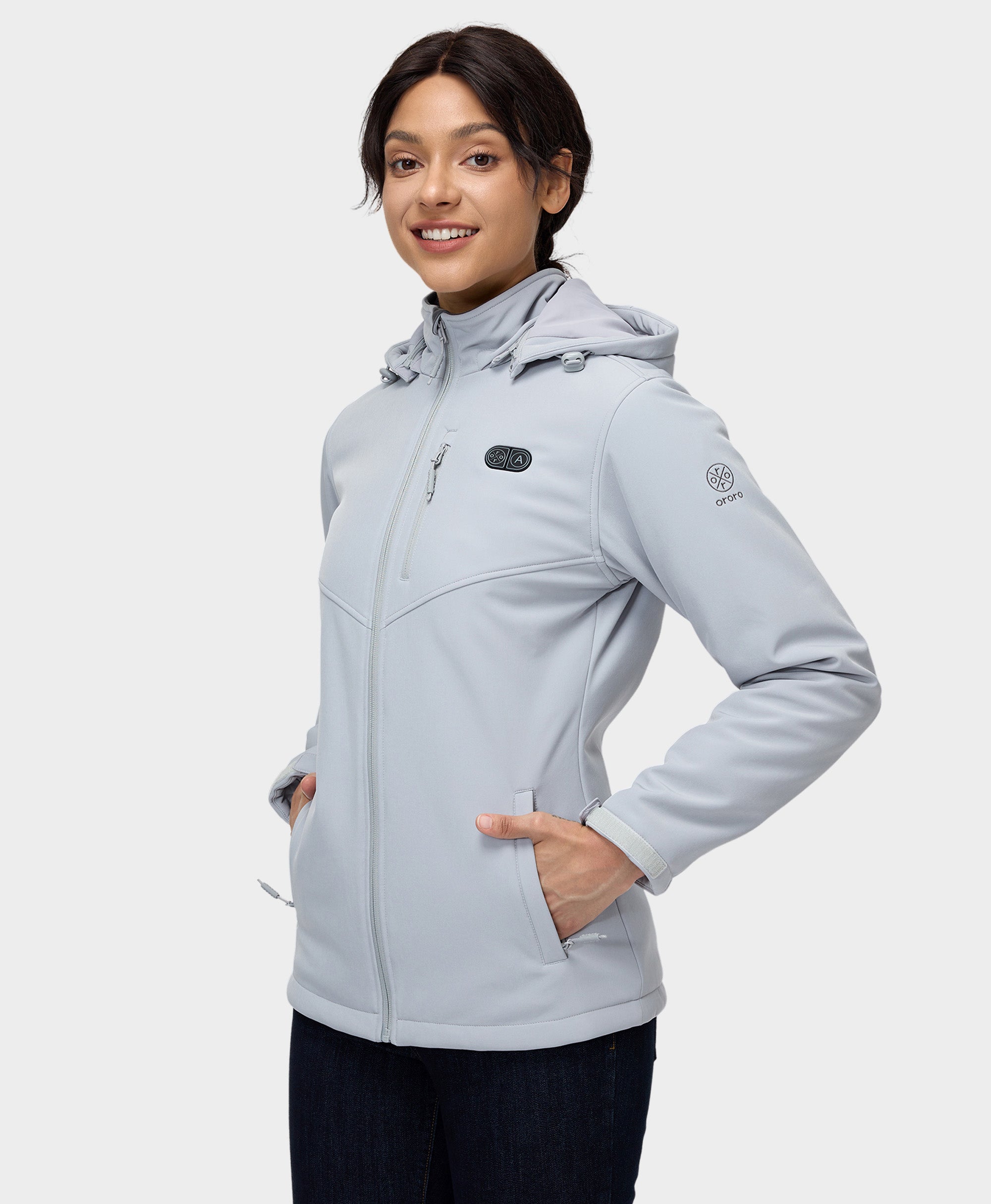 Women's Dual Control Heated Jacket with 5 Heating Zones (Pocket Heating), Thumbnail 18