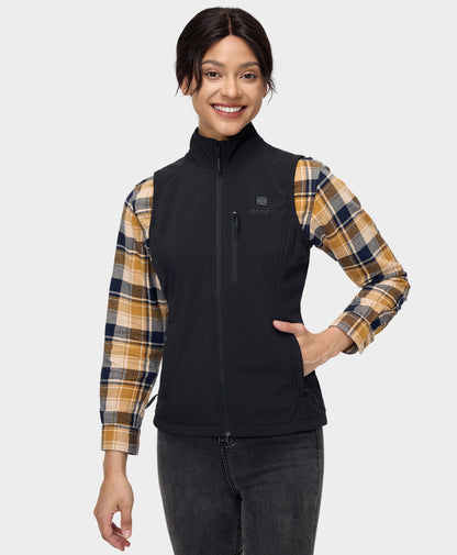 Women's Heated Softshell Vest