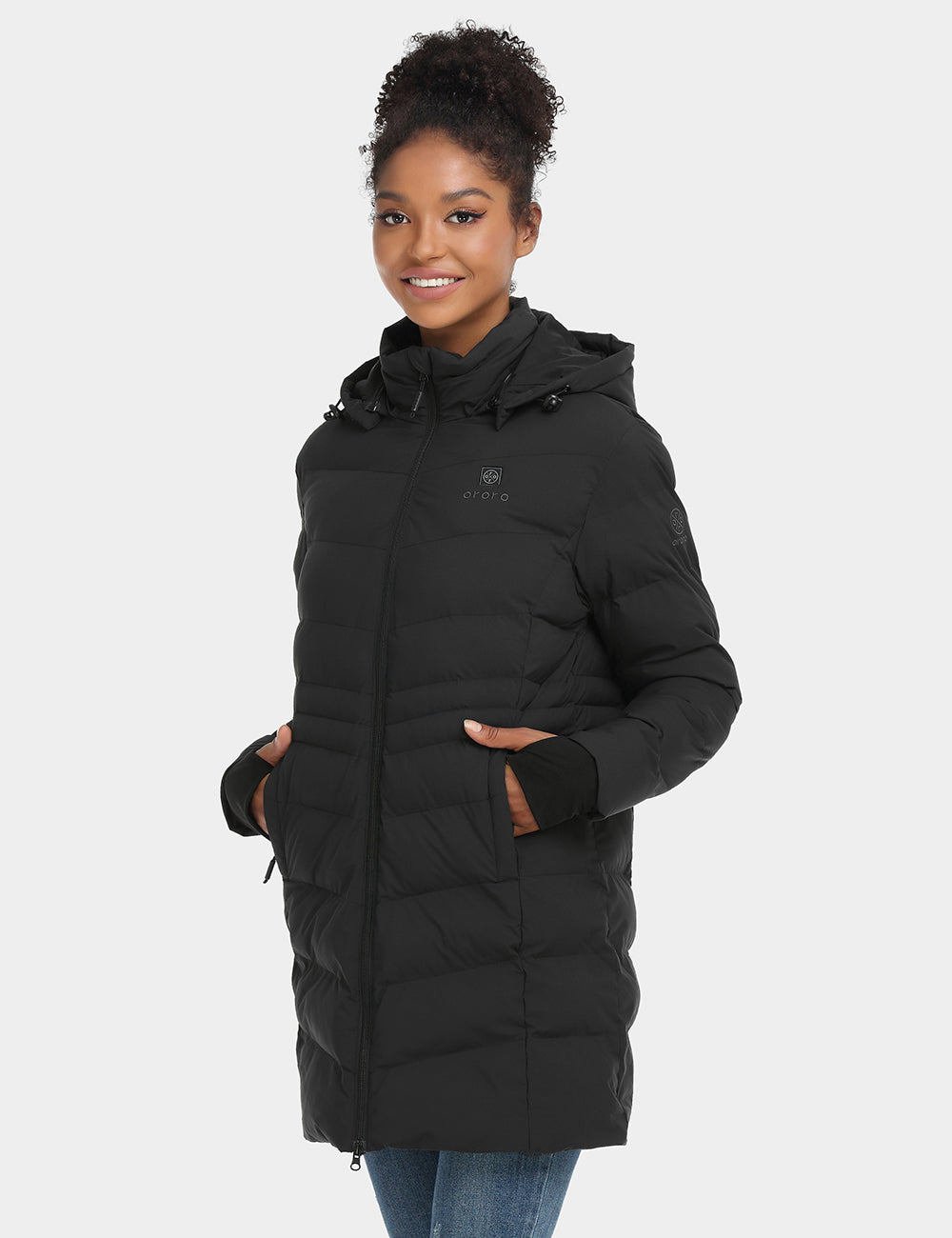 Puffer Jacket Parka Jacket Womens Uk Women's Puffer Jacket Black
