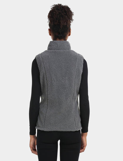 Women's Heated Recycled Fleece Vest