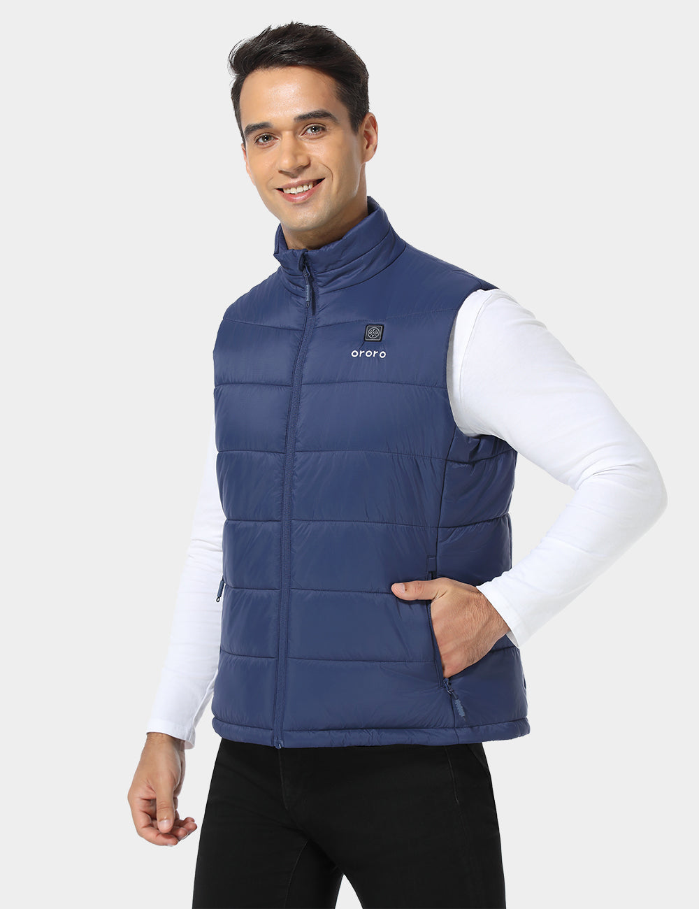 Men's Classic Heated Gilet - Navy Blue