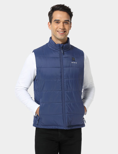 Men's Classic Heated Gilet - Navy Blue