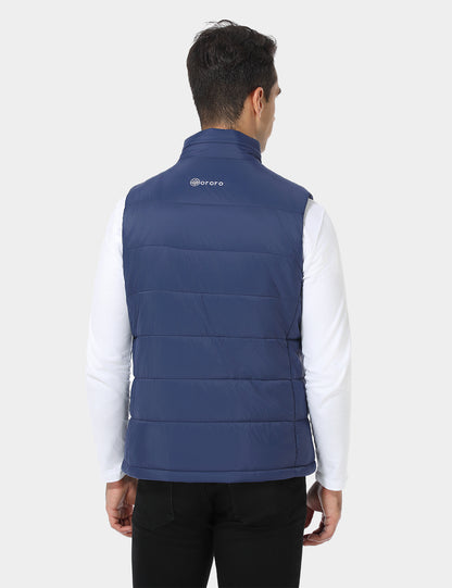 Men's Classic Heated Gilet - Navy Blue