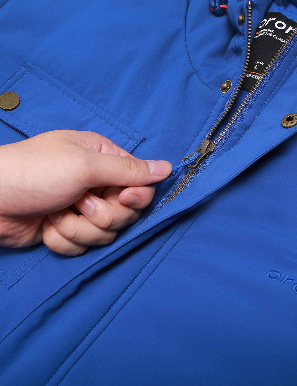 Men's Heated Hooded Jacket, Thumbnail 7
