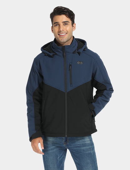 Men's Dual Control Heated Jacket With 5 Heating Zones