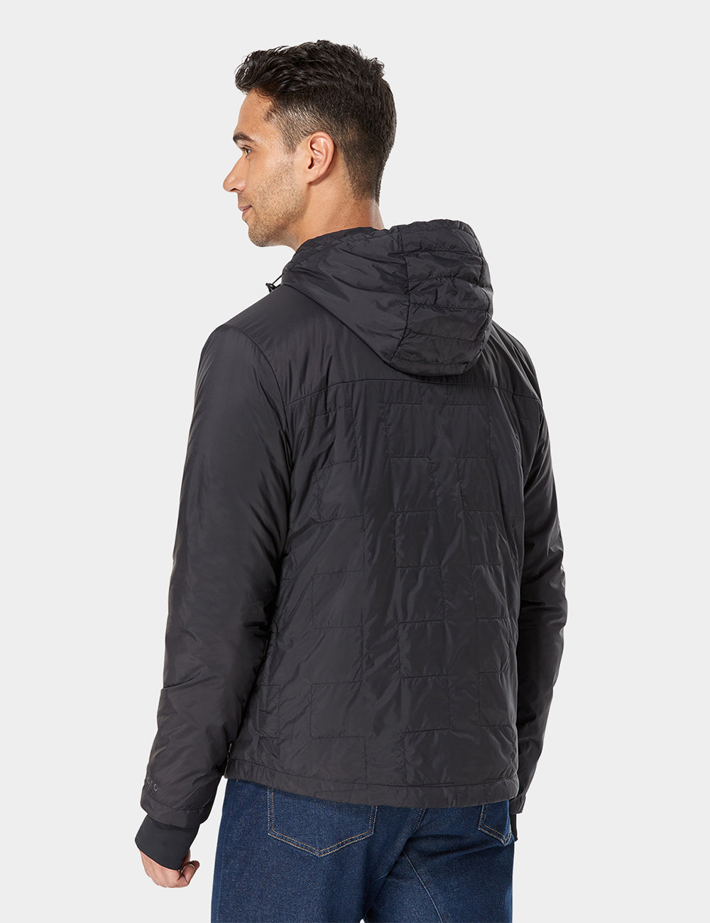 Lightweight Heated Windbreaker Pullover Hoodie- Unisex, Thumbnail 4