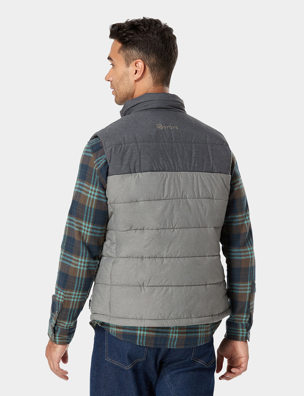 Men's Classic Heated Gilet - Flecking Grey