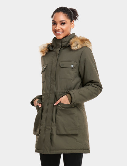 Women's Heated Thermolite® Parka - Olive