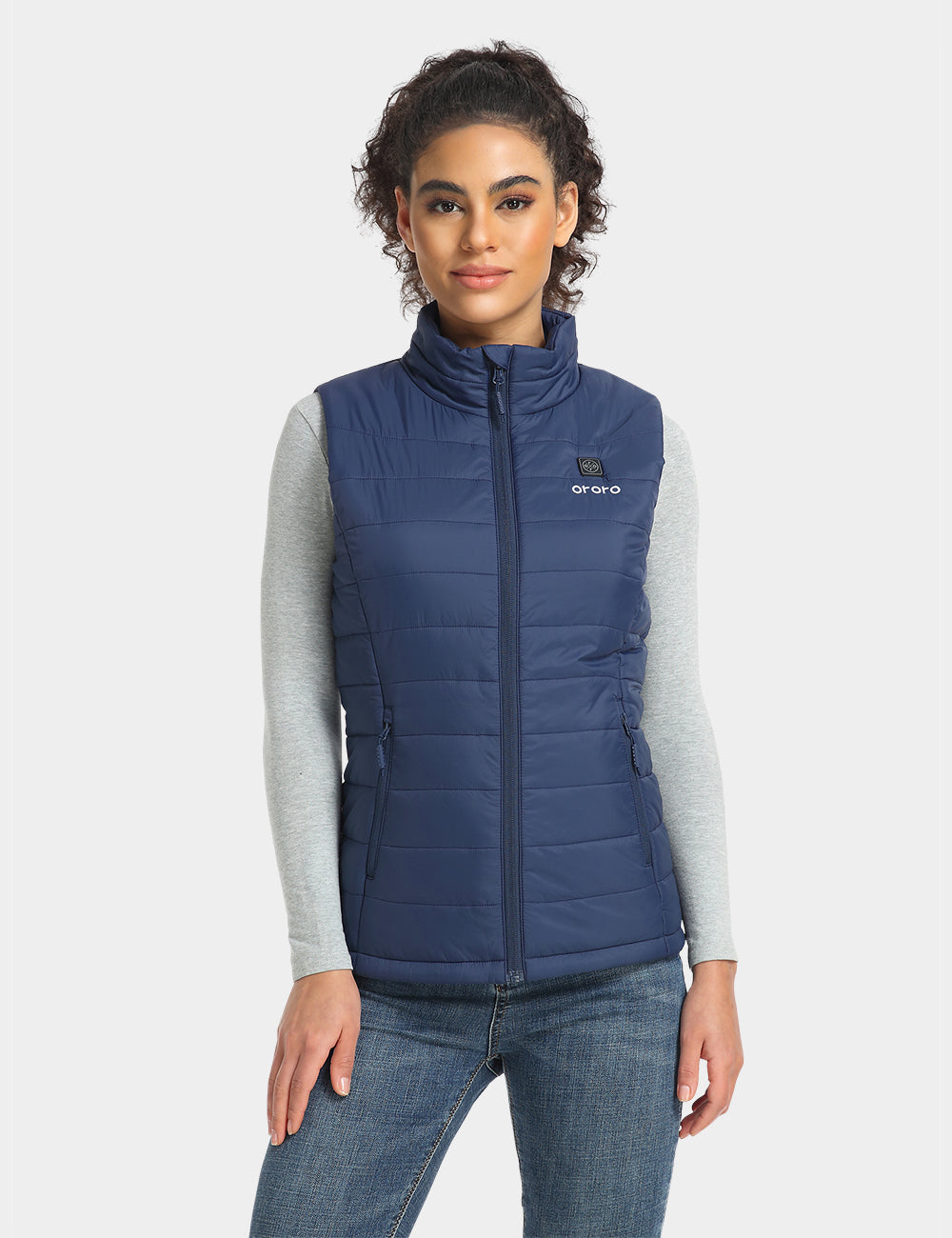 Women's Classic Heated Gilet - Navy Blue