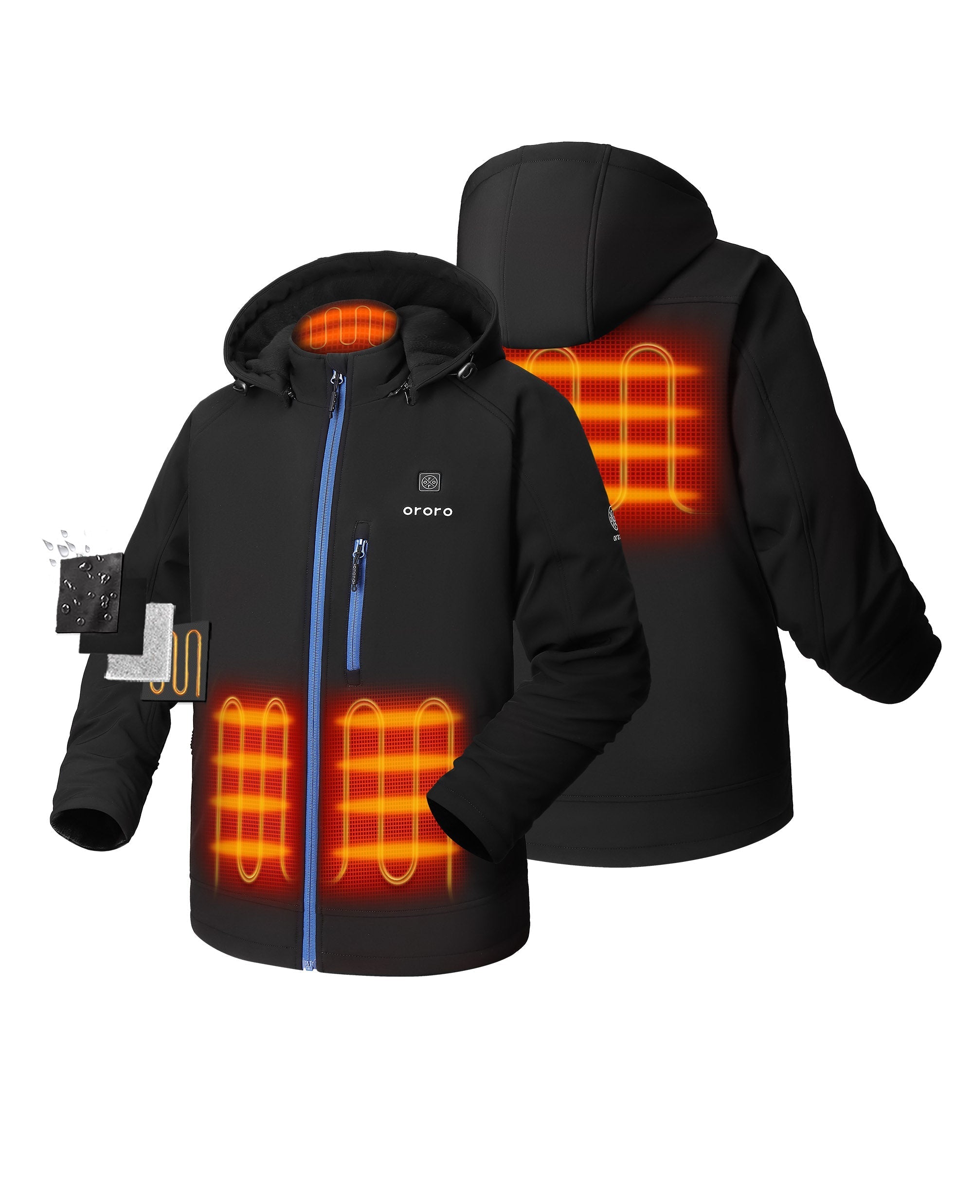 Heated Jacket ororo United Kingdom