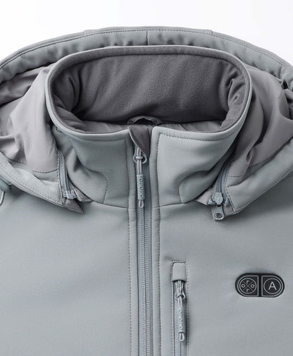 Men's Dual Control Heated Jacket with 5 Heating Zones (Pocket Heating)
