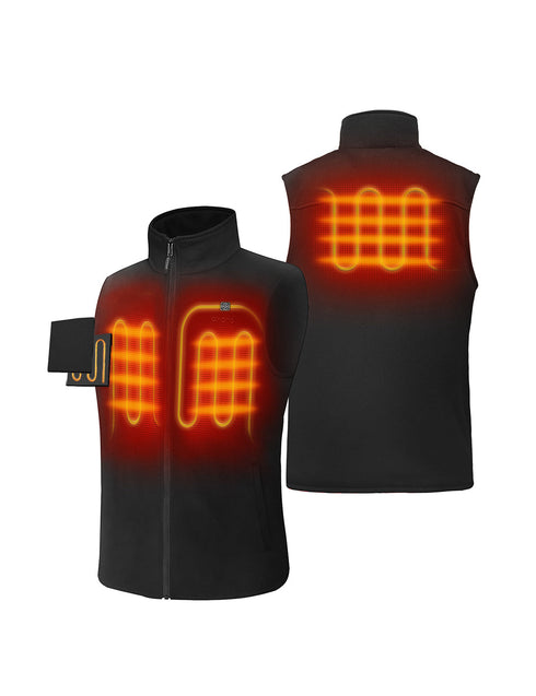 Mid-back, Left & Right Chest Heating ,view 2