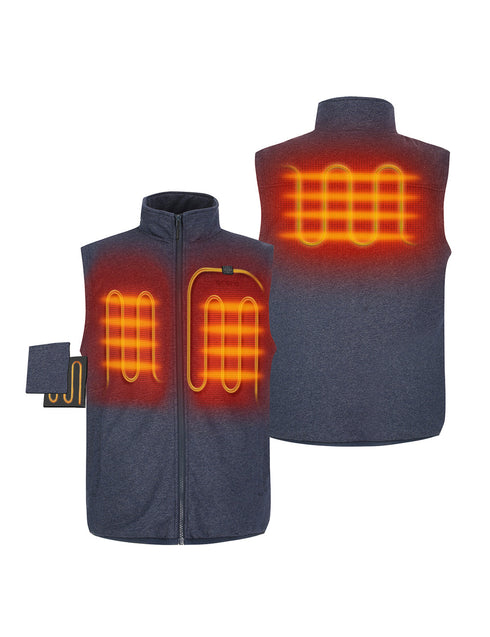 Upper Back, Left & Right Chest Heating ,view 2