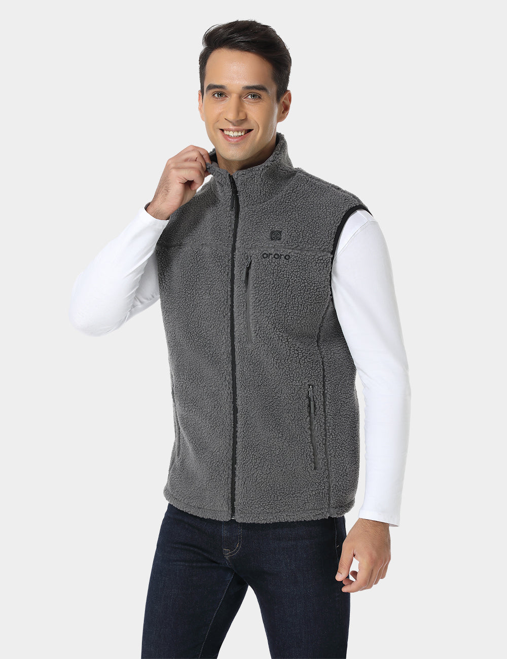 Men's Heated REPREVE? Recycled Fleece Vest