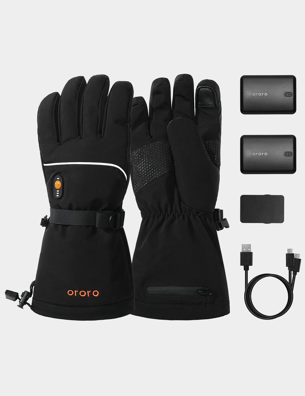 Winter Gloves The Best Heated Gloves HeatX Heated Blizzard Gloves