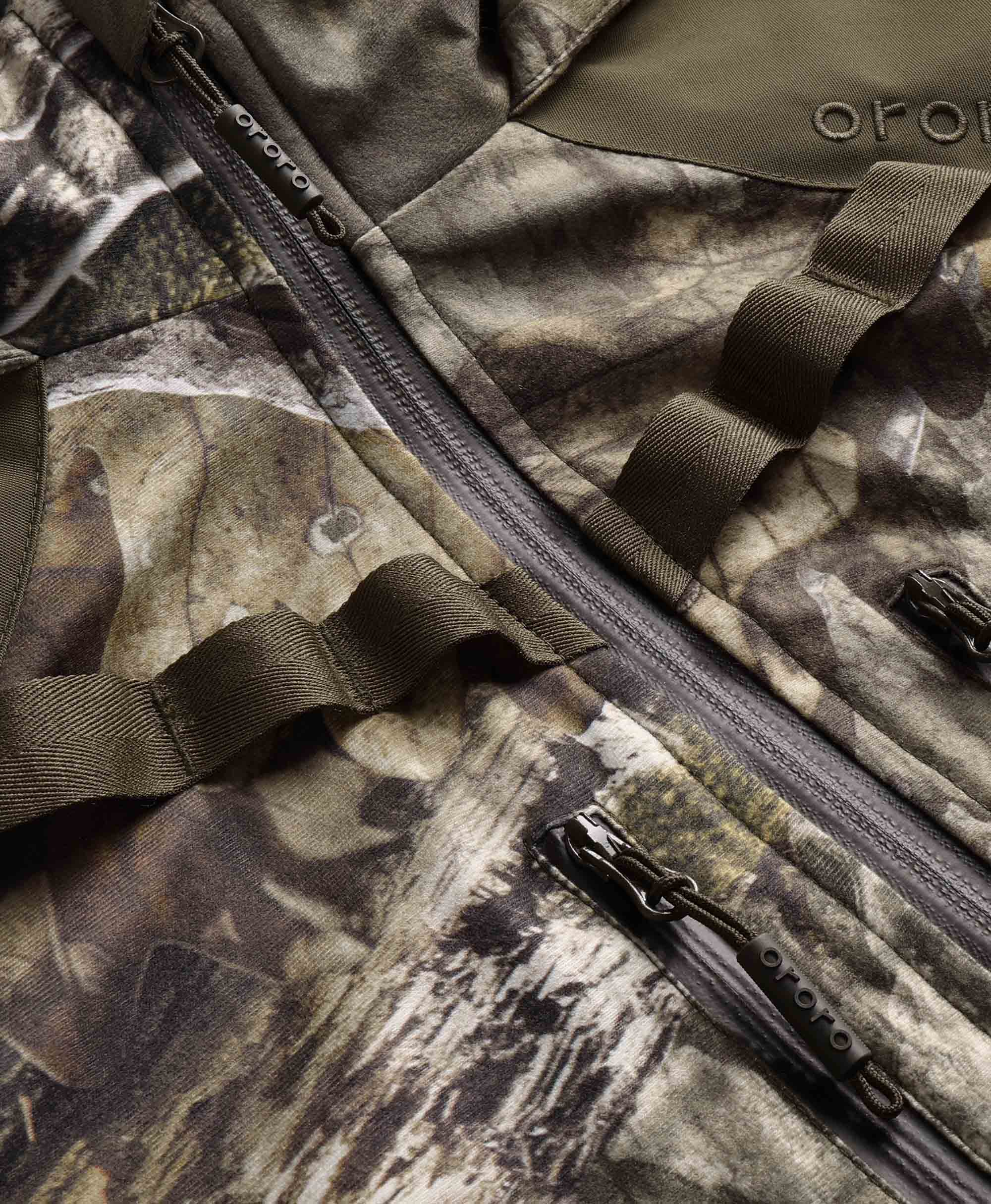 Women's Heated Hunting Jacket - Camouflage, Mossy Oak Country DNA, Thumbnail 8