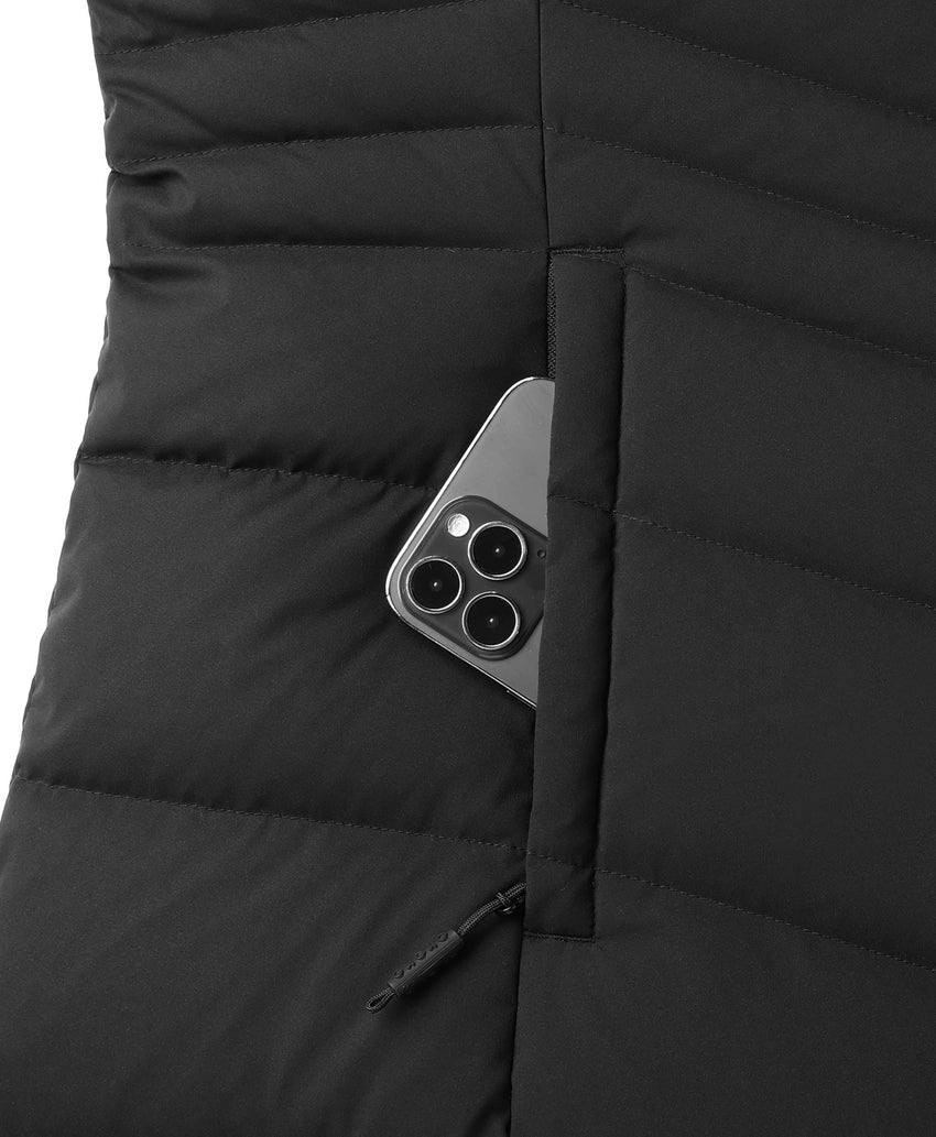 (Open-Box) SOHO Women's Heated Down Parka Jacket, Gallery 12